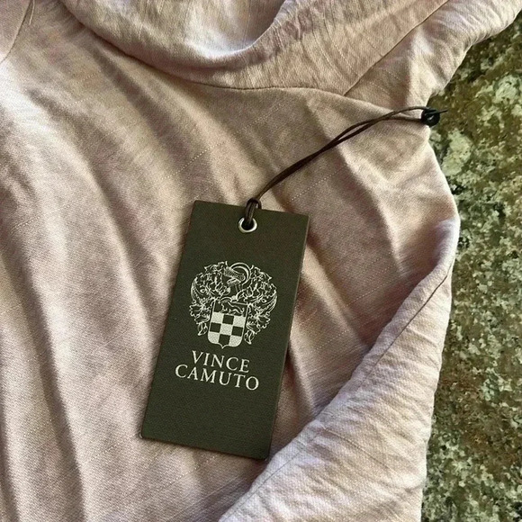 NWT Vince Camuto Pink Cardigan Tie Front Rumple Sport Jacket Blazer Career 2X - Picture 9 of 12